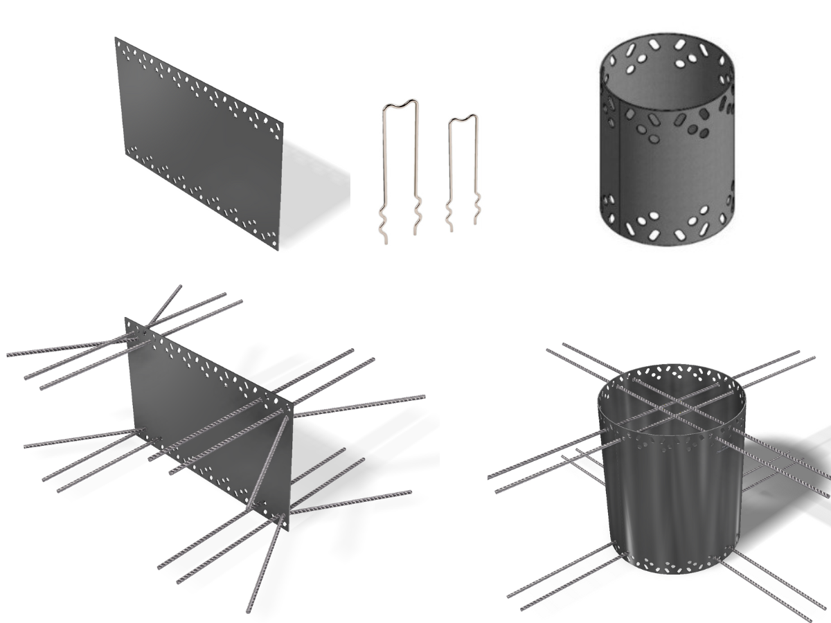 Sandwichplaatverankering productfoto